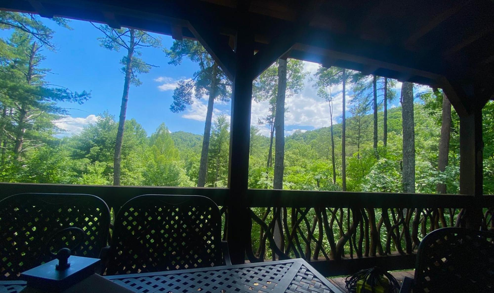 The Cozy Lazy Laurel With Year-Round Mountain Views, Hot Tub, Fire Pit Villa Cherry Log Kültér fotó