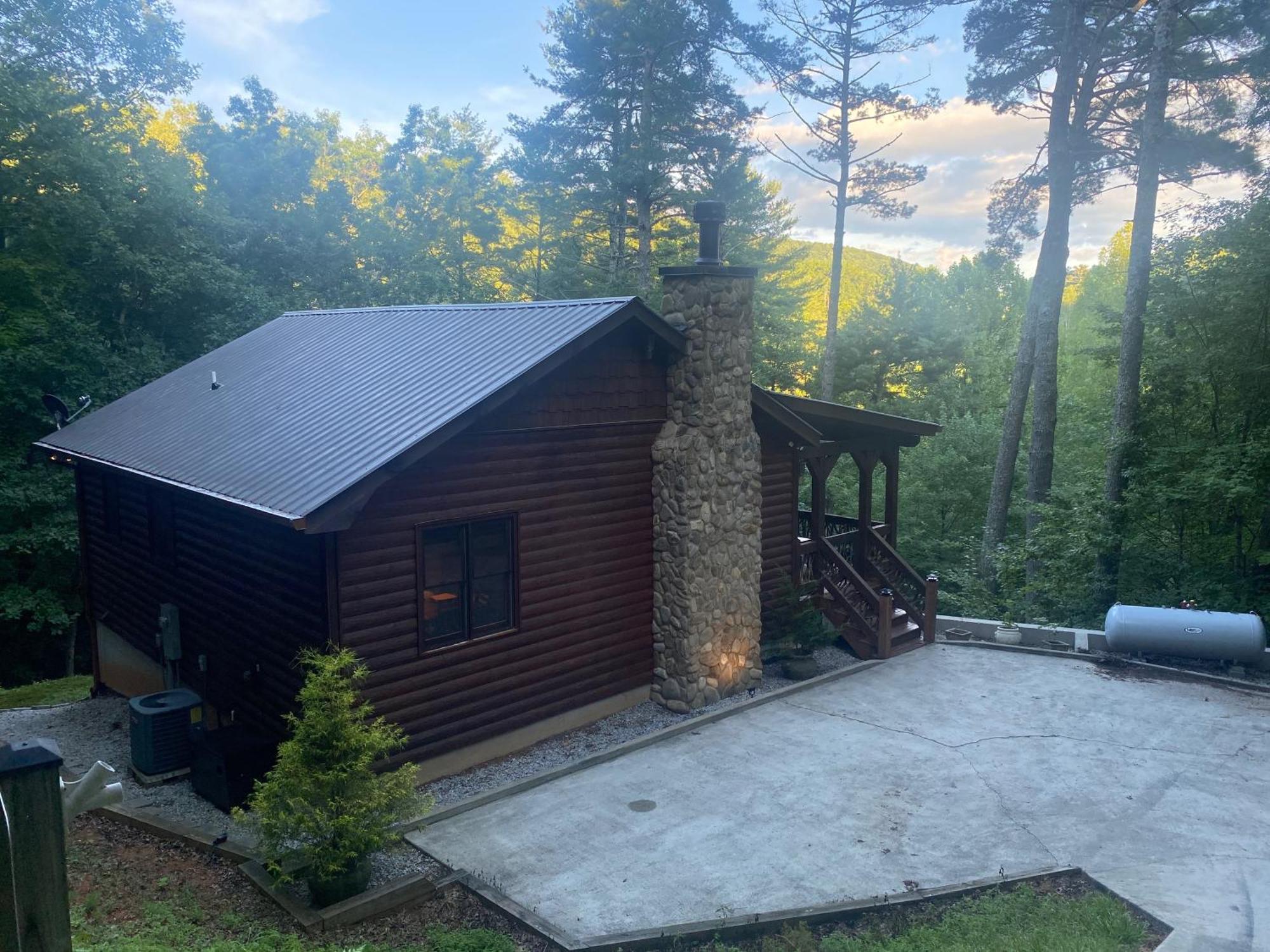 The Cozy Lazy Laurel With Year-Round Mountain Views, Hot Tub, Fire Pit Villa Cherry Log Kültér fotó